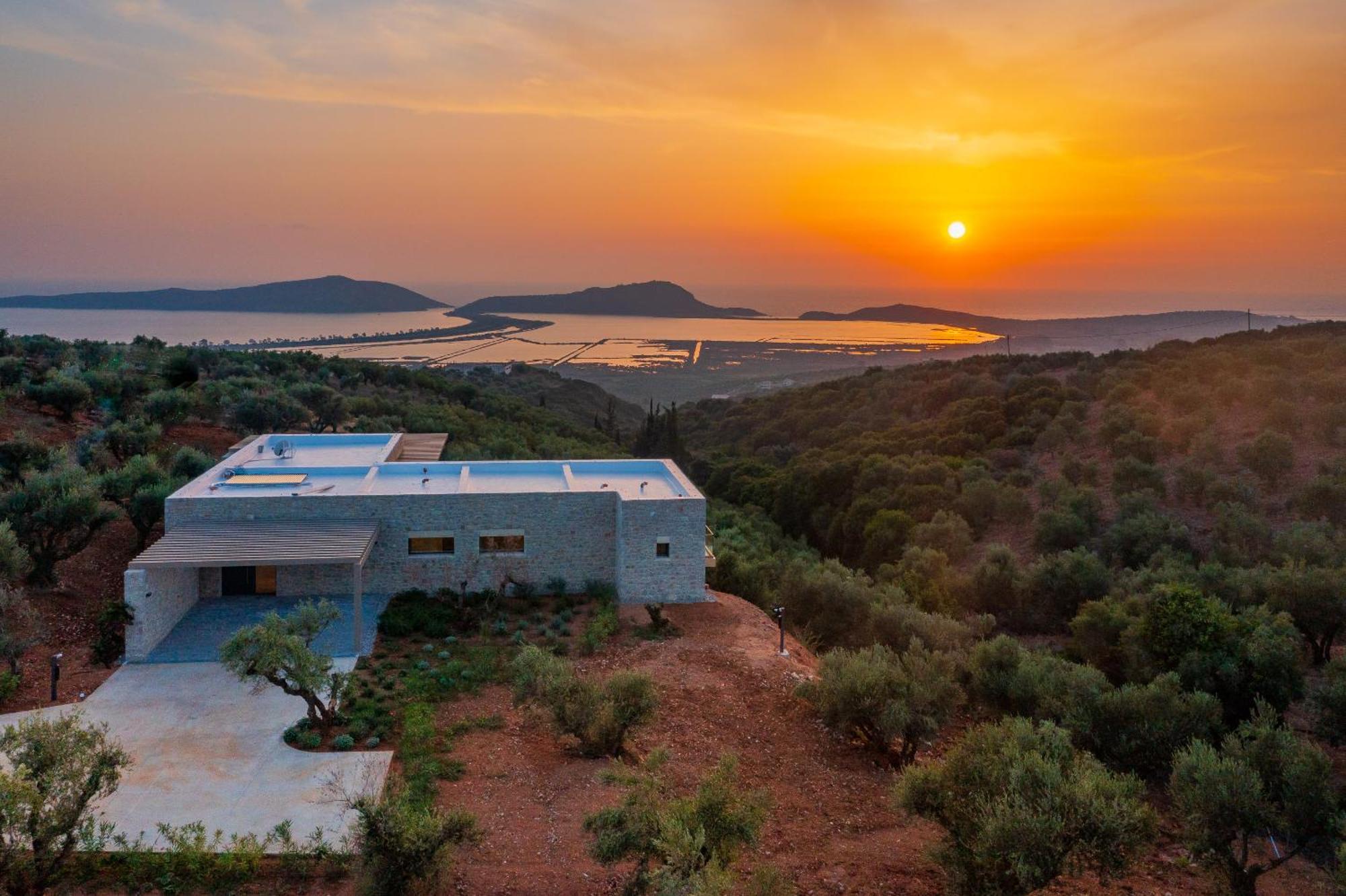 Messinian Nest Villa Gialova Eksteriør billede