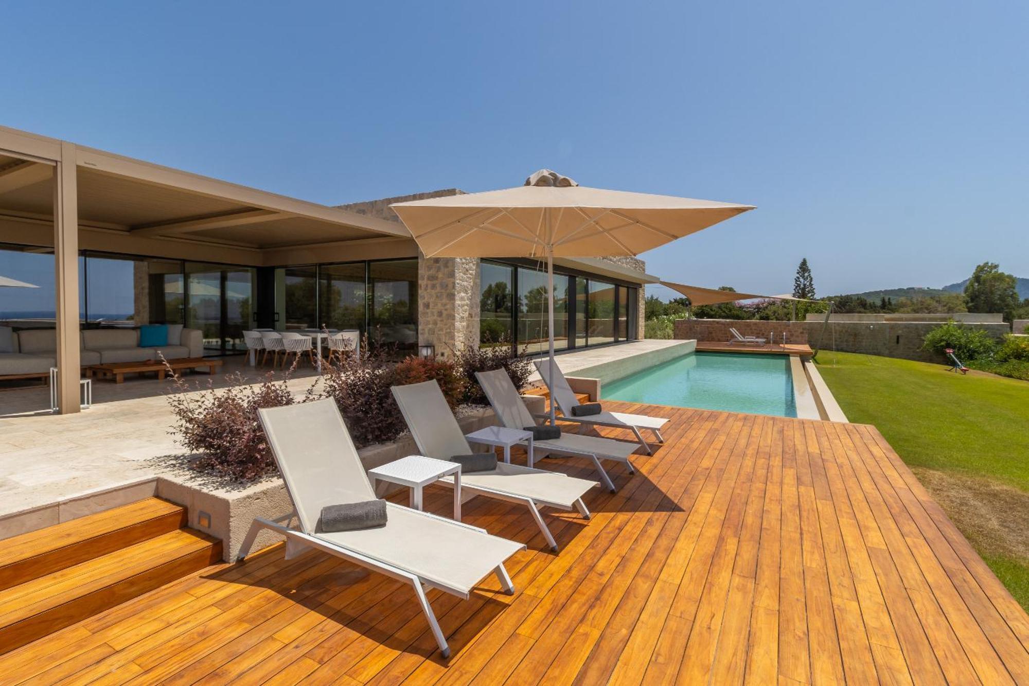 Messinian Nest Villa Gialova Eksteriør billede