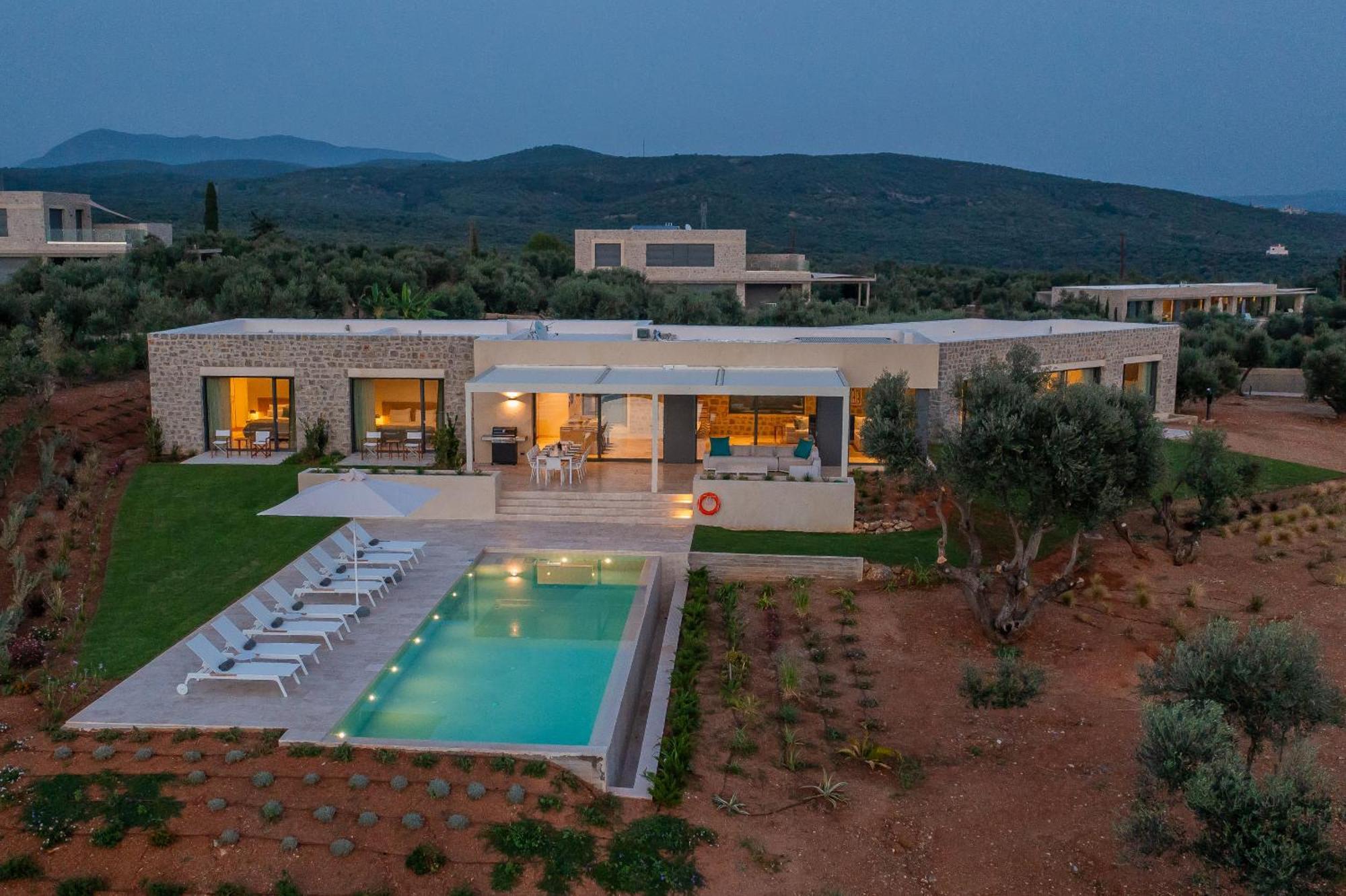 Messinian Nest Villa Gialova Eksteriør billede