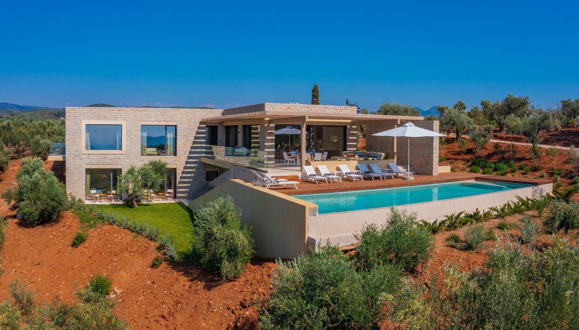 Messinian Nest Villa Gialova Eksteriør billede