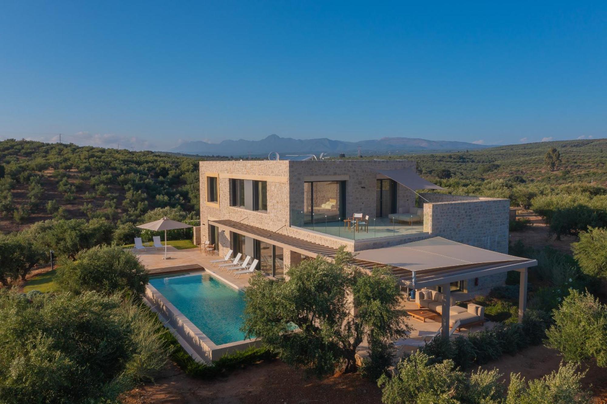 Messinian Nest Villa Gialova Eksteriør billede